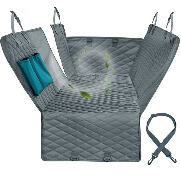 PETRAVEL Waterproof Dog Car Seat Cover — Hammock & Bench, All Vehicles