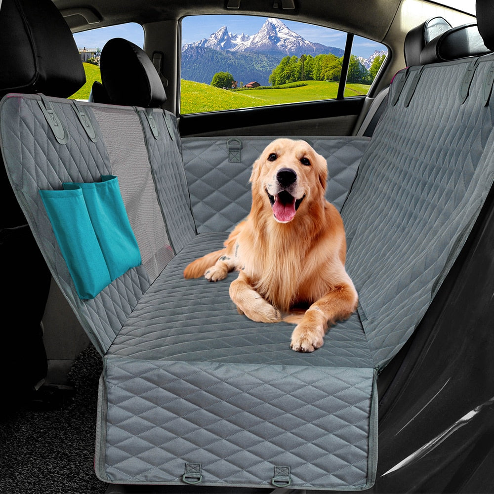 PETRAVEL Waterproof Dog Car Seat Cover — Hammock & Bench, All Vehicles