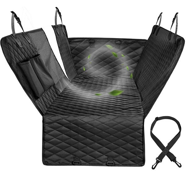 PETRAVEL Waterproof Dog Car Seat Cover — Hammock & Bench, All Vehicles