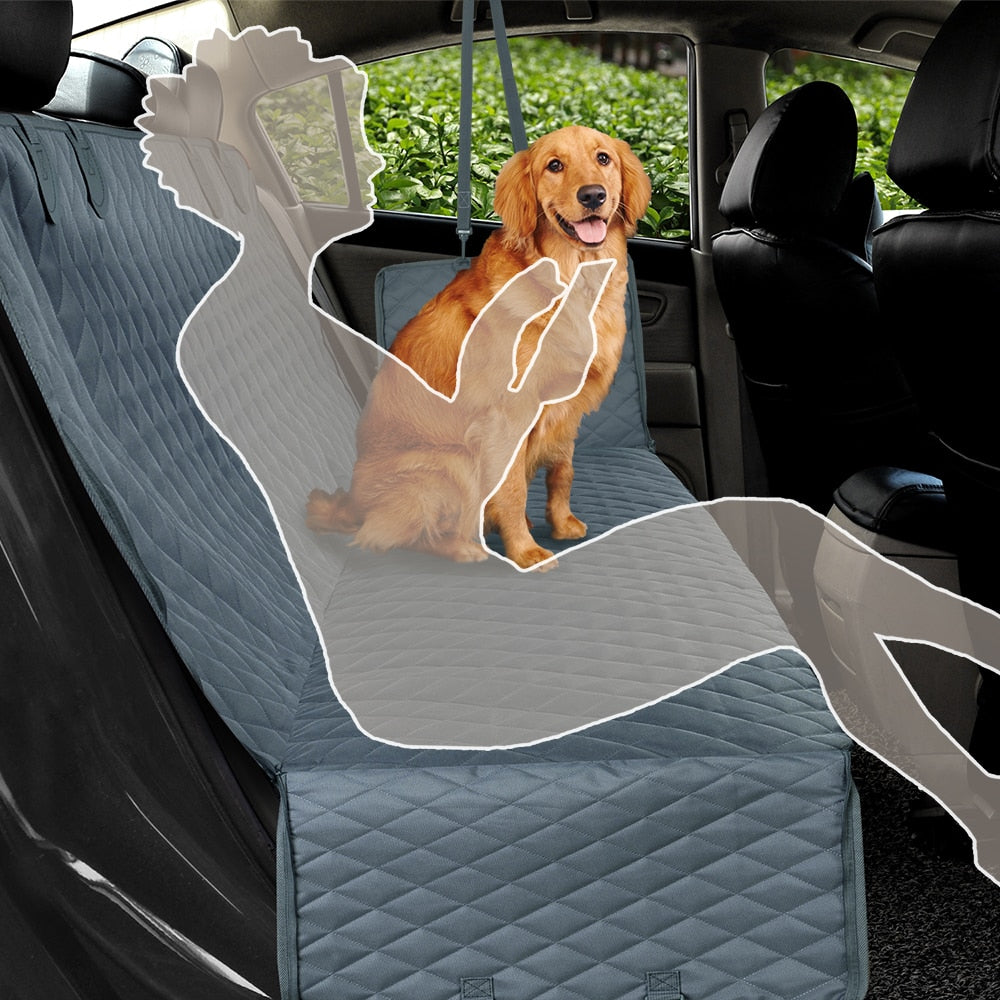 PETRAVEL Waterproof Dog Car Seat Cover — Hammock & Bench, All Vehicles