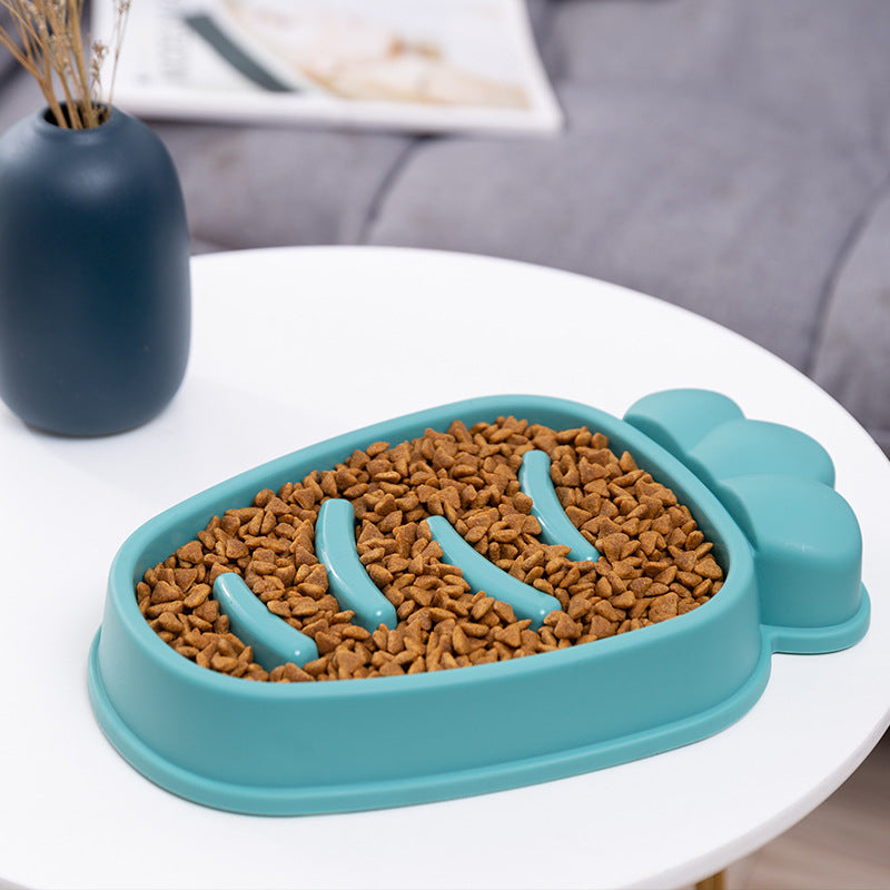 Slow Feed Dog Bowl — Anti-Choke Design for Large Dogs
